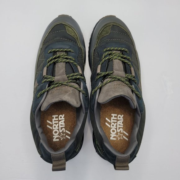 North Star Canada Men\'s Gray Green Hiking Shoes US Size 9.5 main image 6